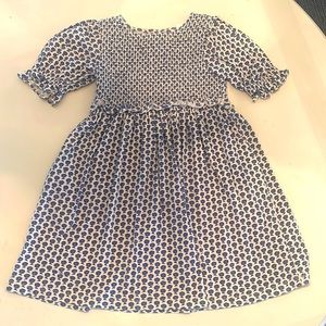 Crewcuts Blue Flowered Dress. Great Condition.